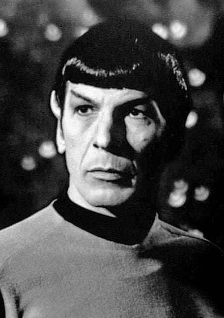 Portret van Spock uit Star Trek