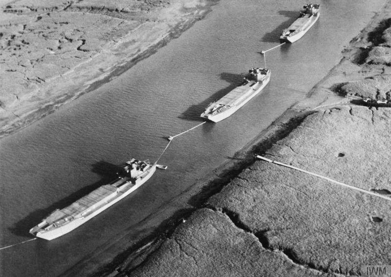 Neppe landingsvaartuigen in het VK tijdens Operatie Fortitude.