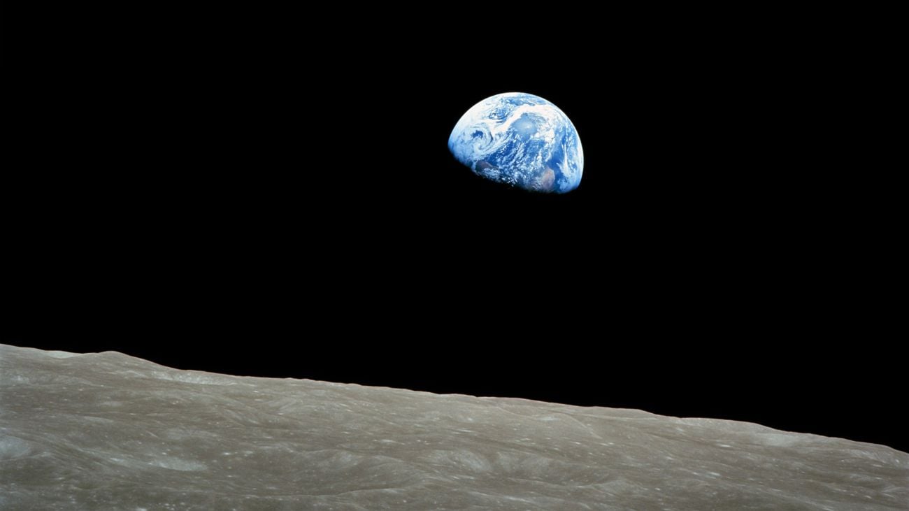 Earthrise foto van William Anders