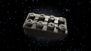 LEGO-blokje van meteoriet