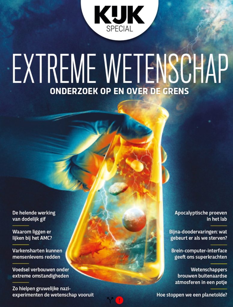 Cover van KIJK-special Extreme wetenschap