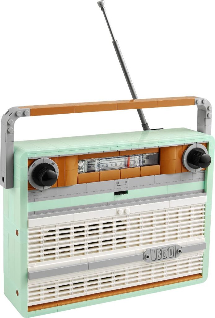 Retroradio van LEGO