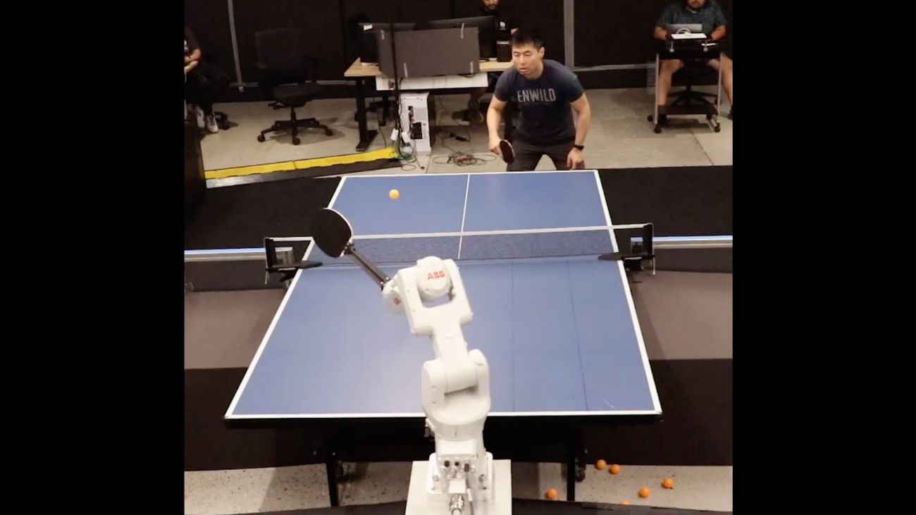 tafeltennis robot