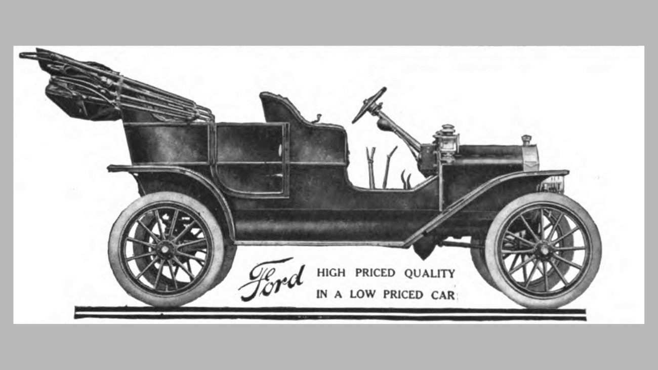 T-Ford reclame 1908