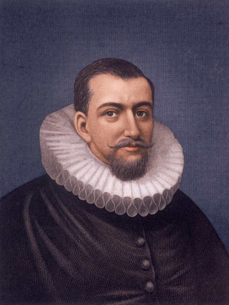 Portret van Henry Hudson.