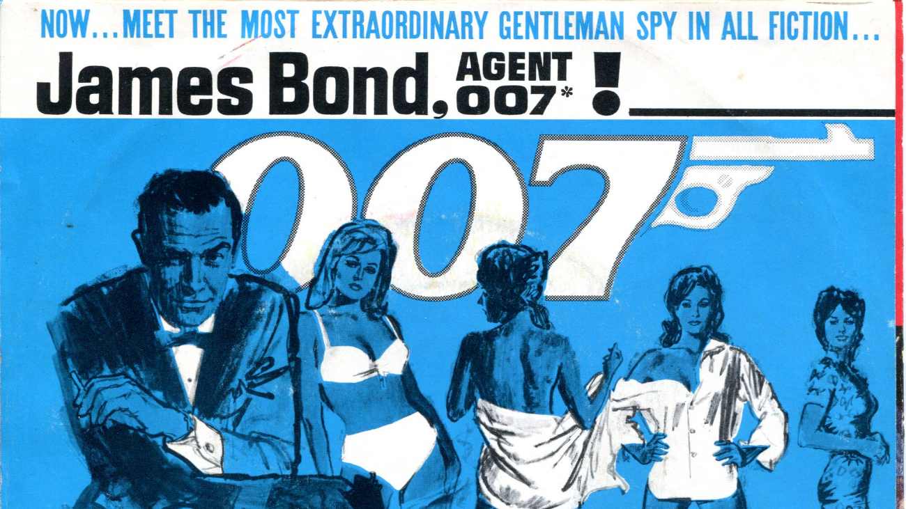 Poster van Dr. No, James Bond film uit 1962