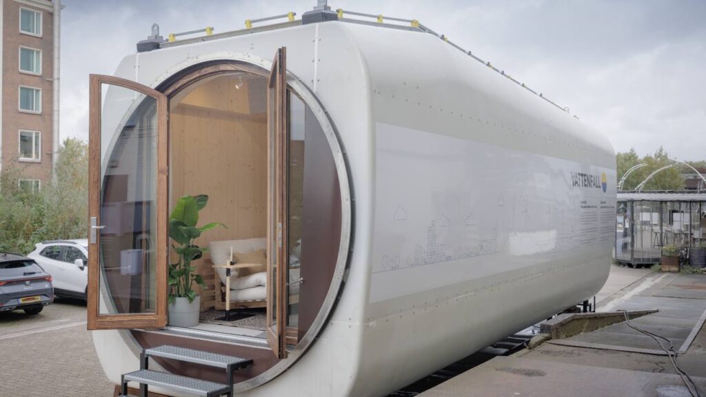 tiny house van windturbine