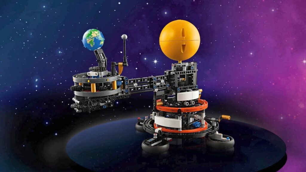 LEGO Technic’s ruimtespeelgoedset De aarde en de maan in beweging