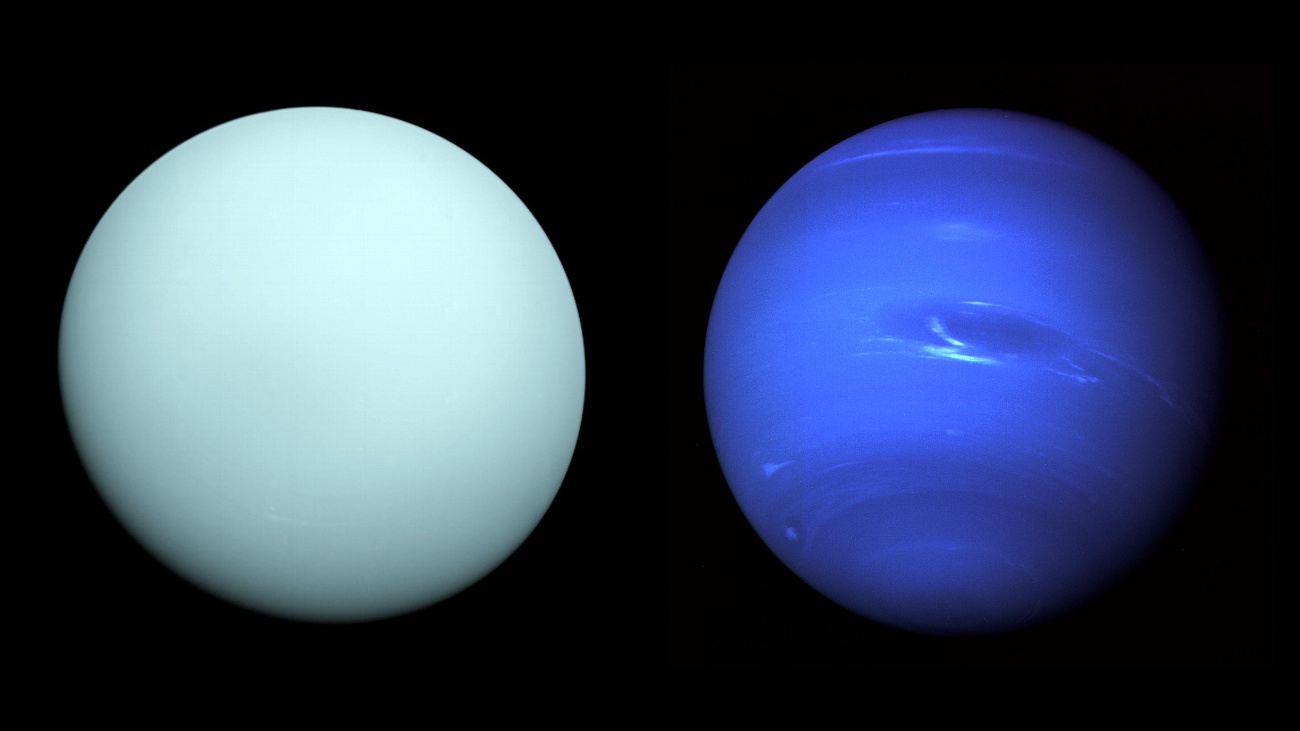 Uranus en Neptunus NASA