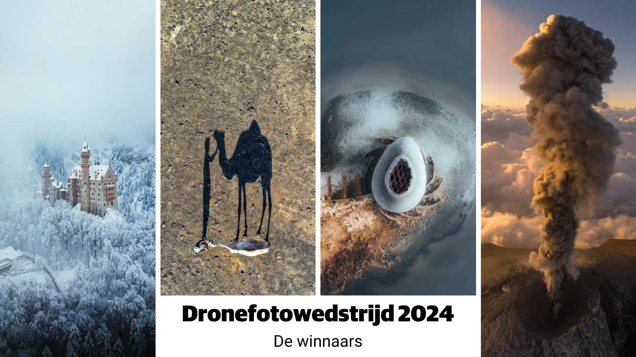 Winnaars Dronefotowedstrijd 2024