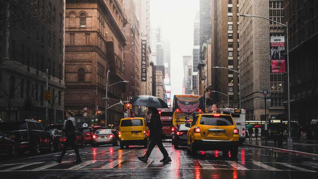 Straat in New York